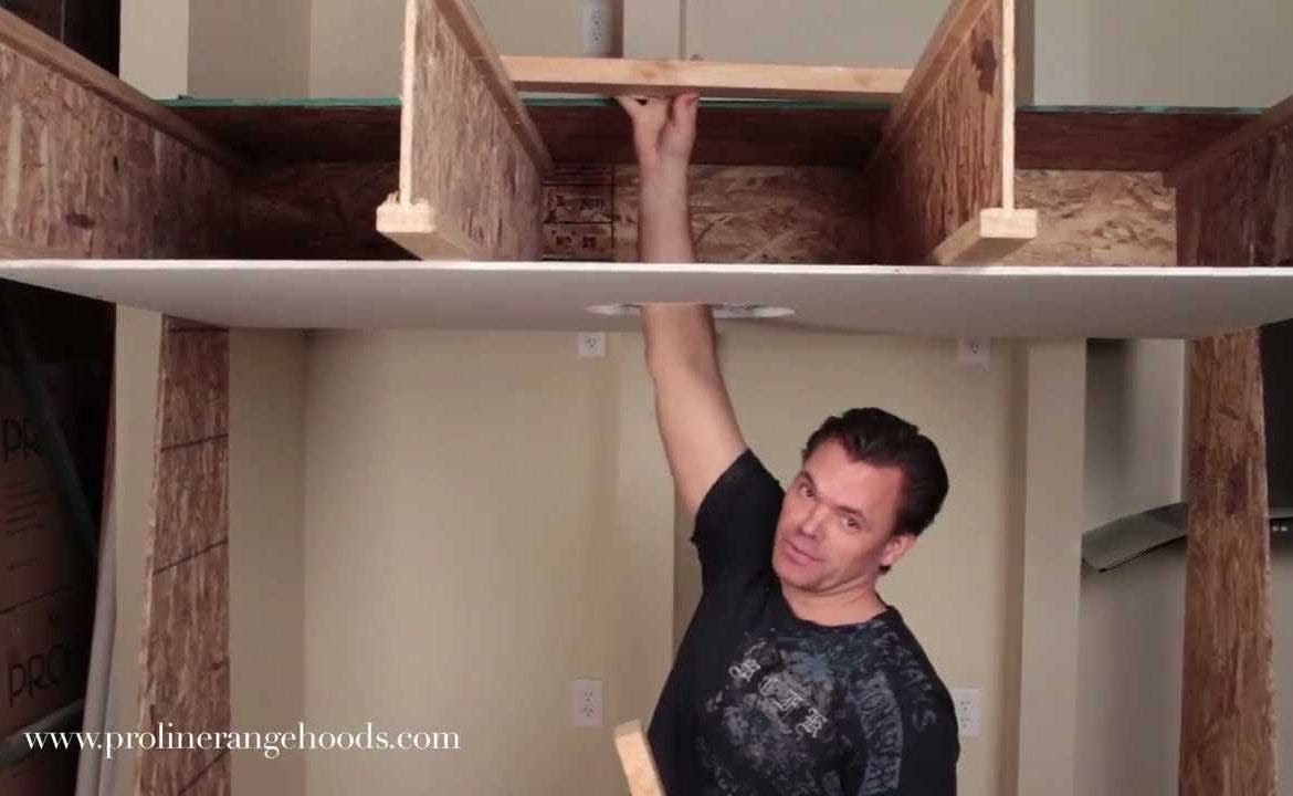 How to Install a Ceiling Support Beam for an Island Range Hood
