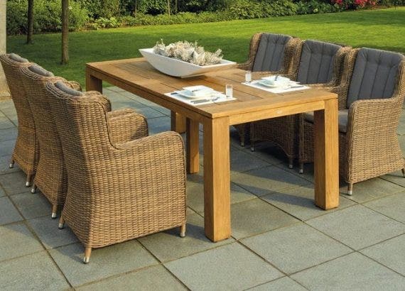 Outdoor couches and table - How to Treat Wood for Outdoor Use