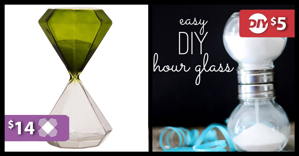 hour glasses - 10 Decor Products From Wayfair That You Can DIY (So Easily!)