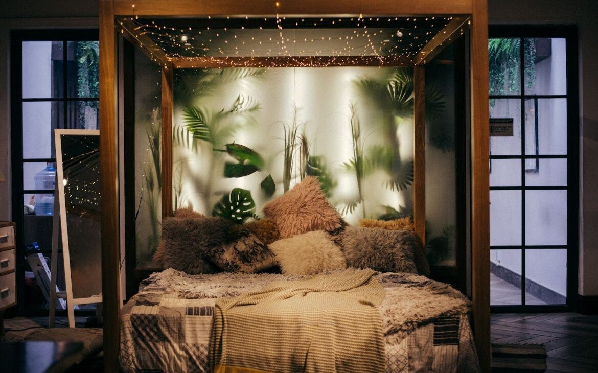Jungle theme bedroom