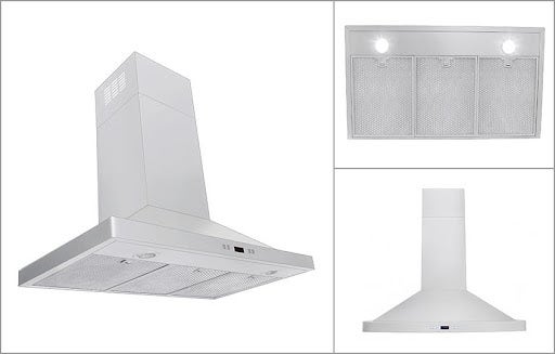 PLFW 520 Wall Mounted Range Hood Product Pictures