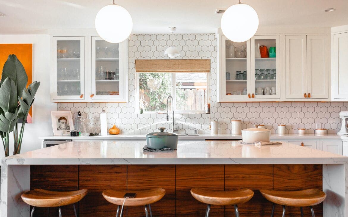 bright modern functional kitchen