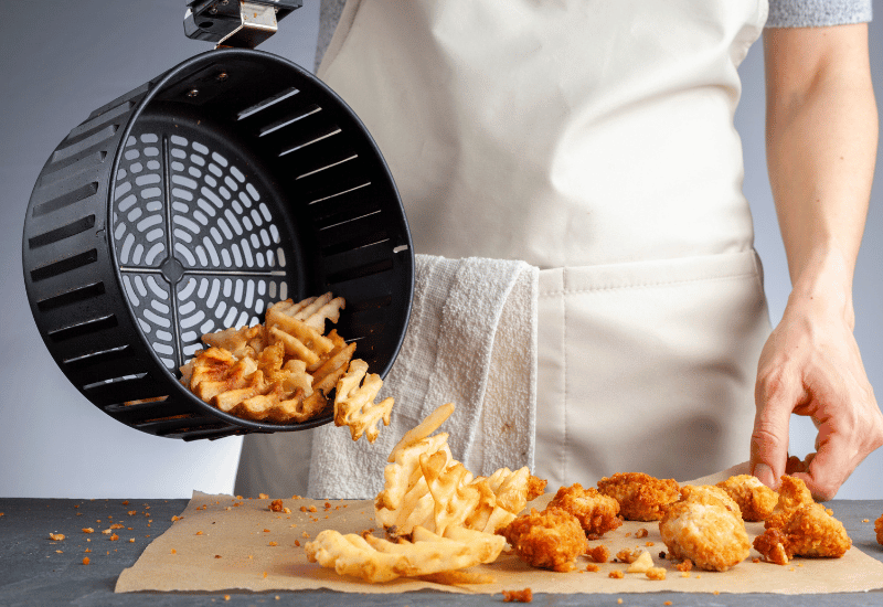 Airfryer to cook unconventional foods
