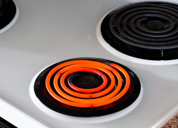 electric coil stove top 