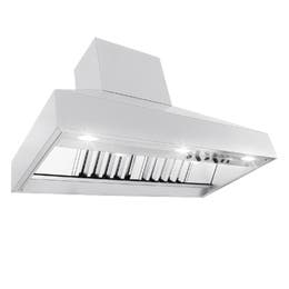 42" Wall Range Hood with Chimney - ProV 42WC in 304 Stainless steel